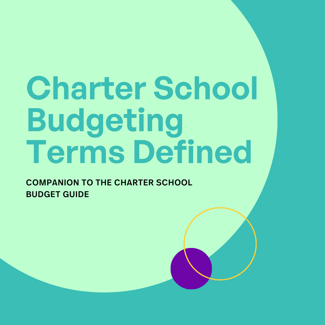 Budget Terms For Charter Schools