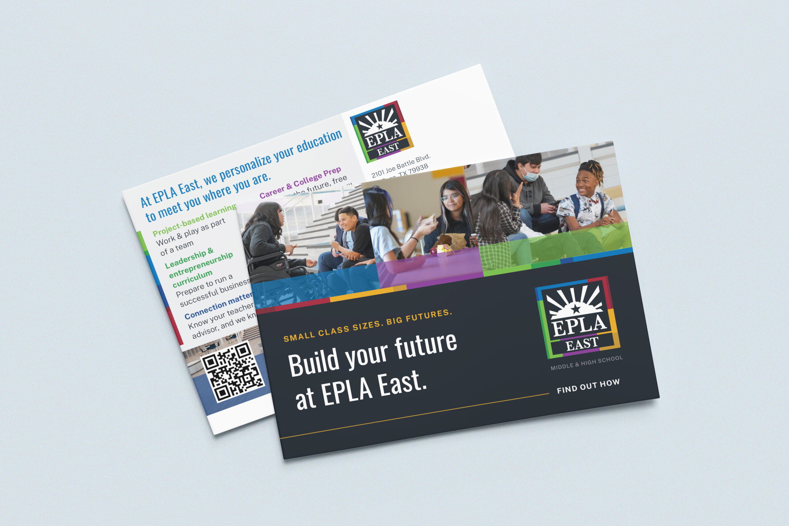 Flyers and mailers are great ways to get the word out to your immediate community.
